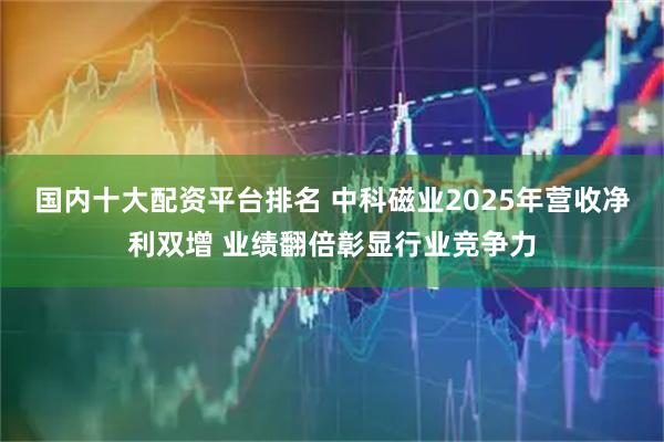 国内十大配资平台排名 中科磁业2025年营收净利双增 业绩翻倍彰显行业竞争力